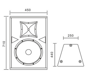 DSL-15 Morin Sound Karaoke DJ <strong>Speaker</strong> <strong>Amplifier</strong> 15Inch Active Powered <strong>Speaker</strong> <strong>With</strong> Dsp - Build in <strong>Amplifier</strong> - Product Image 6