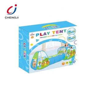 Tentes <span class=keywords><strong>tunnel</strong></span> Chengji pour le camping en plein air <span class=keywords><strong>et</strong></span> en intérieur, 3 en 1, pliables, maison à ramper, tentes <span class=keywords><strong>et</strong></span> tunnels pour enfants - Product Image 5
