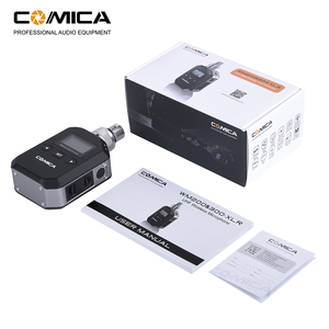 Transmisor Inalámbrico XLR <span class=keywords><strong>COMICA</strong></span> CVM-WM200/300 UHF de 96 Canales y 60 m de Distancia de Trabajo, Metálico, Conexión XLR - Product Image 6