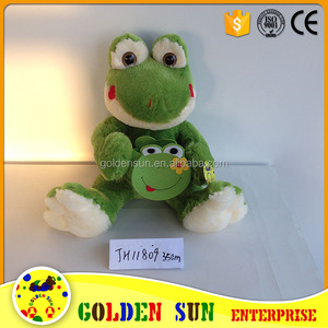 Peluche di Rana Colorata Economica dei Produttori Cinesi OEM per Alleviare lo Stress e Decorazione di San Valentino - Product Image 6