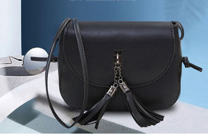 סין מפעל מסופק למעלה איכות אופנה עור מפוצל כתף תיק - Product Image 5