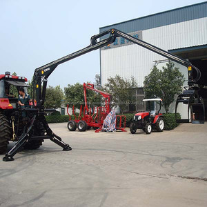 Bosque grúa para <span class=keywords><strong>tractor</strong></span>/<span class=keywords><strong>tractor</strong></span> grúa hidráulica para el acaparamiento registros y la madera - Product Image 4