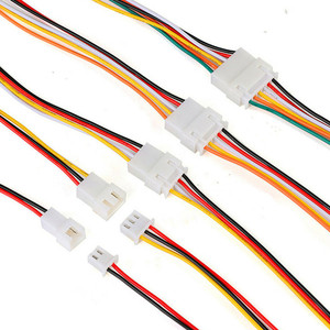 موصل كابلات إلكترونية JST Molex XH2.54 بـ 2/3/4/5/6 سنون، 2.54 مم، معزول بالـ PVC، موصل ذكر وأنثى XH - Product Image 1