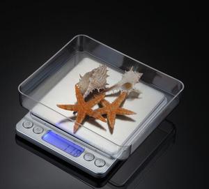 Báscula de cocina inteligente Báscula digital Báscula de gramo de oro con pantalla LCD para nutrición Mide hasta 10kg para uso doméstico - Product Image 2