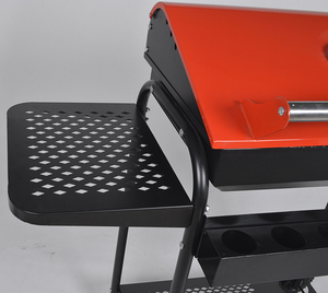 Profesional de Muebles de Acero Cuadrado Al Aire Libre <span class=keywords><strong>Barbacoa</strong></span> Parrilla de Carbón - Product Image 2