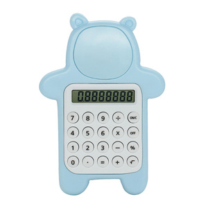 Regalo promocional encantador Oso de dibujos animados de 8 dígitos calculadora de bolsillo - Product Image 6