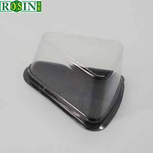 Chất Lượng Cao Pet Cấp Thực Phẩm Nhựa Dùng Một Lần Mini Bánh Duy Nhất Lát Bao Bì Nhựa Rõ Ràng Pet Bánh Hộp Với Nắp - Product Image 3