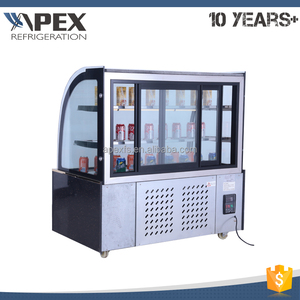 China Continental refrigerador vitrina vitrina panadería pastel de Estilo Europeo para el <span class=keywords><strong>supermercado</strong></span> o en la cocina - Product Image 4