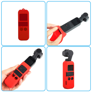 Xách tay đầy màu sắc Silicone Bìa trường hợp cho DJ I <span class=keywords><strong>Osmo</strong></span> Túi Gimbal làm bằng nhựa - Product Image 5