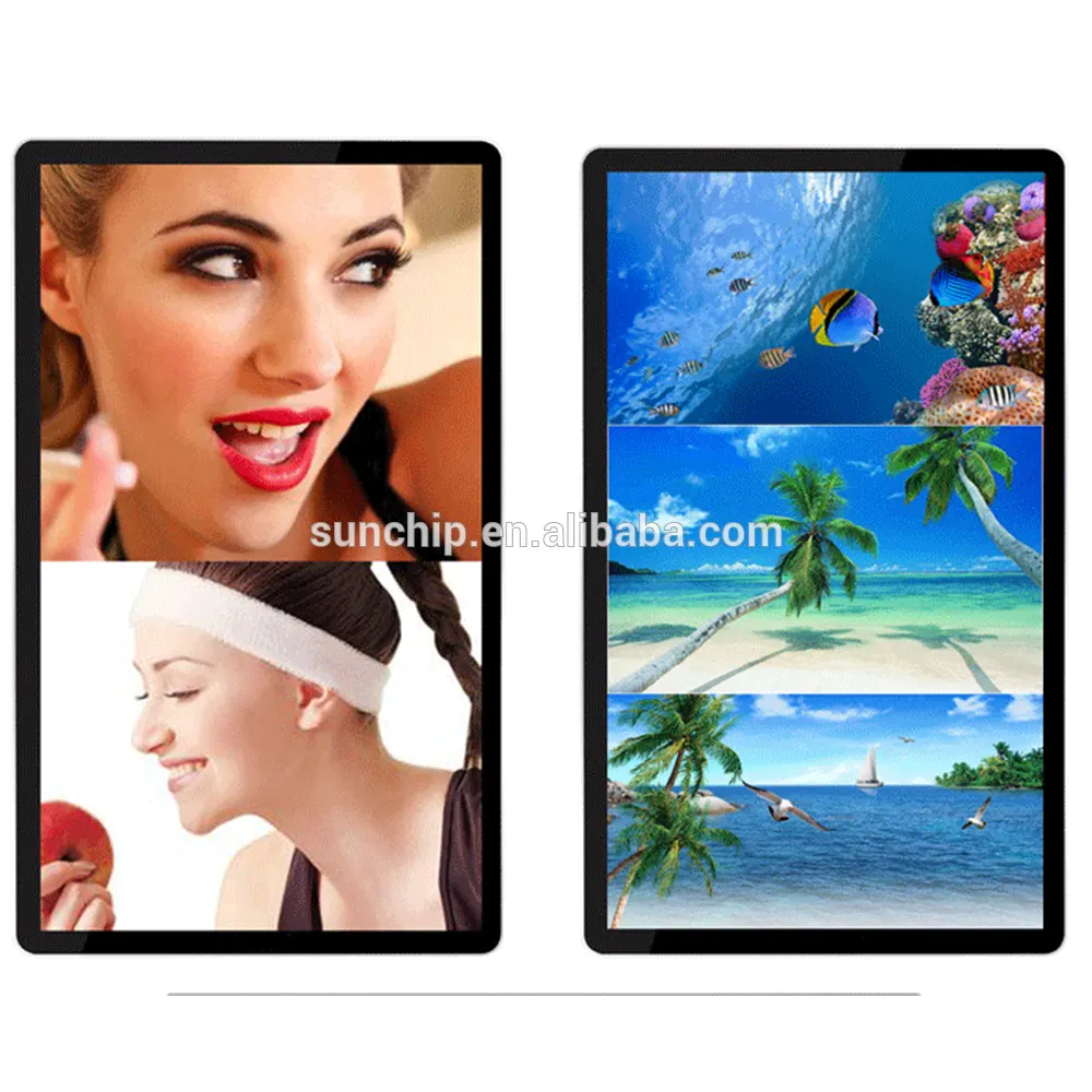 21.5 zoll alle-in-one lcd werbung touchscreen kiosk display bildschirme android tablet digital signage