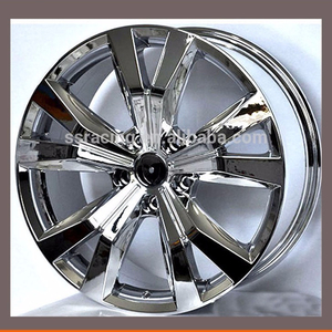 Jantes de voiture pour SUV <span class=keywords><strong>Touareg</strong></span>, roues de voiture au Design Concave, de haute qualité, noir usiné, <span class=keywords><strong>19</strong></span> 20 pouces, - Product Image 4