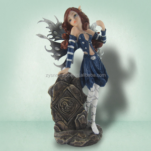 Poliresina personalizadas personaje <span class=keywords><strong>de</strong></span> <span class=keywords><strong>dibujos</strong></span> animados artesanía resina jardín hermana jardín Gnomes estatua decoración - Product Image 5