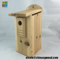 Obei — table d'alimentation pour oiseaux, maison/suspendue, OEM, en bois, vente en gros dans l'usine