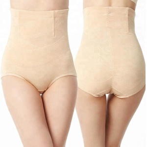 Culotte gainante respirante pour <span class=keywords><strong>femme</strong></span> avec dentelle, <span class=keywords><strong>grande</strong></span> taille, pour amincir le ventre - Product Image 5