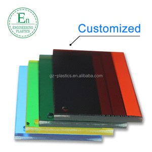 Feuille de verre acrylique transparente de 1mm 2.5mm 18mm de haut Feuille acrylique en plastique résistant à la chaleur - Product Image 3