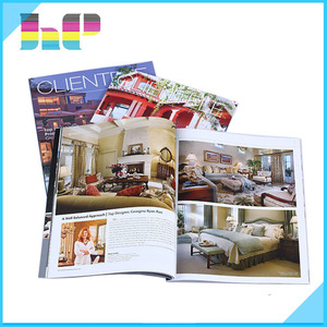 Alta calidad a3 impresión de revistas para la venta de bienes raíces - Product Image 1