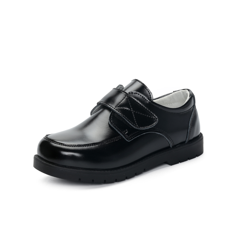 Wholesale Children Black Dress Shoes Kids Boys Leather School Shoes