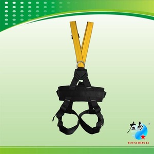 Alta calidad venta al por mayor <span class=keywords><strong>doble</strong></span> arnés de seguridad mosquetón - Product Image 2