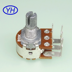 Samples free 16mm 2 band linear rotary 502 503 504 k carbon film potentiometer - Product Image 4