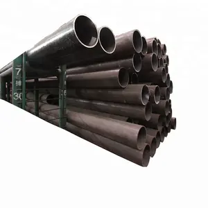 <span class=keywords><strong>Tube</strong></span> rond en <span class=keywords><strong>acier</strong></span> sans soudure <span class=keywords><strong>noir</strong></span> de 300 mm de <span class=keywords><strong>diamètre</strong></span>, 10 mm d'épaisseur, matériau Q345b Sae1518 St52 A52 Grade B - Product Image 1