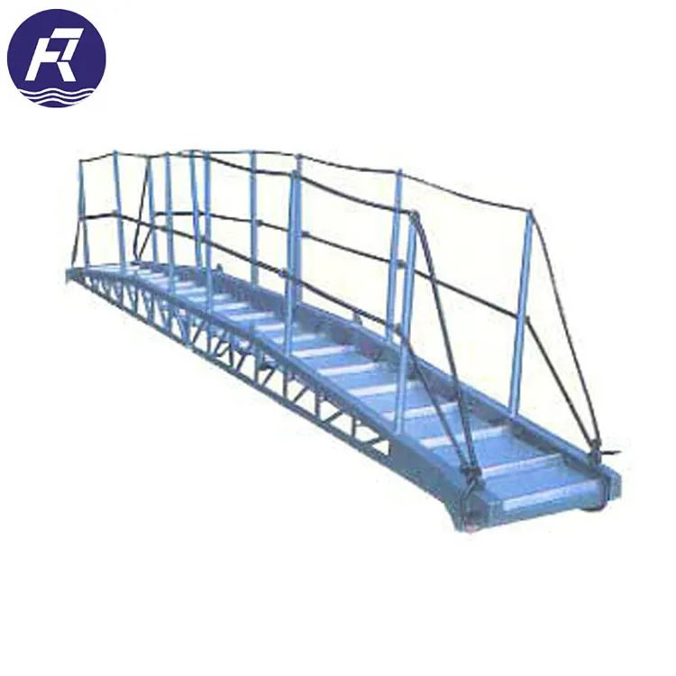 Conjunto de escada de gangway de alumínio marinho flexível