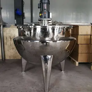 Stainless Steel Jacketed Industrial Cooking Kettle/Industrial Steam Pressure Kettle/Jacketed Cooker