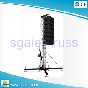 Ngoài Trời Nhôm <span class=keywords><strong>Line</strong></span> <span class=keywords><strong>Array</strong></span> Tháp Nâng Lên Giàn - Product Image 4