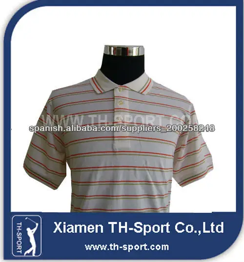 100% algodón Plain Polo Golf T-shirt