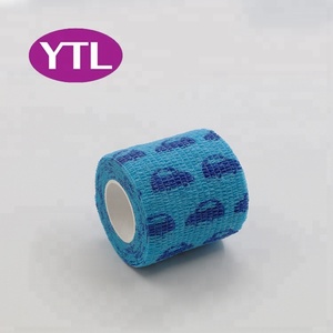 Dễ Thương In Không Dệt Tự Dính Băng Pet Vet Bọc Cao Đàn Hồi Tự Dính Quấn Băng Dính Cho Cat Dog - Product Image 3