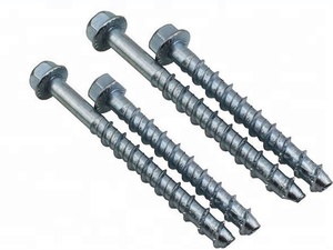 Tornillos Autorroscantes T30 con Cabeza Avellanada Torx, <span class=keywords><strong>de</strong></span> Acero/Acero Inoxidable Cromado, Duraderos, Anticorrosión, para Fijación <span class=keywords><strong>de</strong></span> Marcos <span class=keywords><strong>de</strong></span> Hormigón - Product Image 1