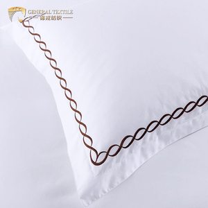 Luxury <strong>King</strong> Size <strong>White</strong> Hotel Embroidery Bedding Sheet <strong>Sets</strong> <strong>Duvet</strong> Cover <strong>Sets</strong> - Product Image 5