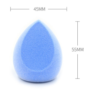 Éponge <span class=keywords><strong>de</strong></span> beauté floquée double couche velours duveteux, mélangeur <span class=keywords><strong>de</strong></span> maquillage en microfibre - Product Image 2