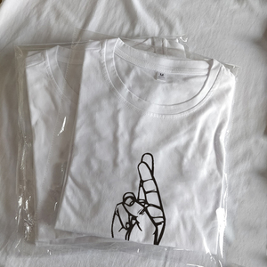 Hot New Products Originality Streetwear Plain White Hombres Camisetas - Product Image 3