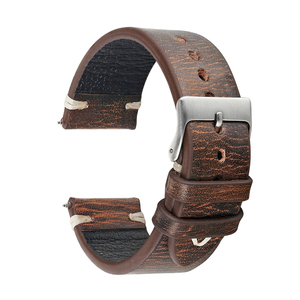 <span class=keywords><strong>Cinturino</strong></span> per Orologio in Vera <span class=keywords><strong>Pelle</strong></span> Fatto a Mano, Vintage, Lussuoso, di Alta Qualità, Morbido e Confortevole, 20mm 22mm 24mm - Product Image 1