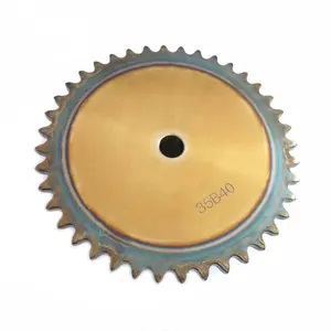 <span class=keywords><strong>Buena</strong></span> calidad Venta directa de fábrica 35B Z40 Pitch 3/8 "Piñón de cadena de rodillos de acero al carbono estándar - Product Image 4
