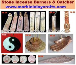 Soapstone Incense Burner with Different Designs And Shapes - Product Image 1