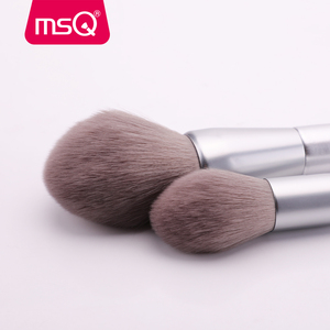 MSQ - Juego <span class=keywords><strong>de</strong></span> 8 Brochas <span class=keywords><strong>de</strong></span> Maquillaje <span class=keywords><strong>de</strong></span> Pelo Sintético Premium Silver Snow con Mango <span class=keywords><strong>de</strong></span> Madera para Difuminar Sombras <span class=keywords><strong>de</strong></span> <span class=keywords><strong>Ojos</strong></span>, Corrector y <span class=keywords><strong>Delineador</strong></span> <span class=keywords><strong>de</strong></span> <span class=keywords><strong>Ojos</strong></span> - Product Image 4