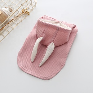 PDQ-52 Autunno e Inverno Nuovo Animale Domestico <span class=keywords><strong>Vestiti</strong></span> Maglione Maglia Con Cappuccio Orecchie di Coniglio Piccolo <span class=keywords><strong>Vestiti</strong></span> Del Cane - Product Image 4