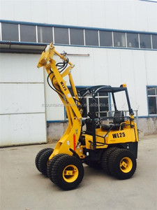Baru 800 kg Grapple Mini Wheel <span class=keywords><strong>Loader</strong></span> Kompak <span class=keywords><strong>WL25</strong></span>