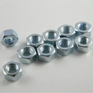 China produtos din934 grade10 8 6 4 mergulho quente galvanizado/zinco banhado/preto nucas hexagonais