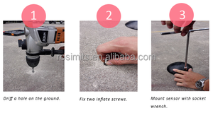 El Mejor Sensor <span class=keywords><strong>Detector</strong></span> de Espacio de Estacionamiento Inalámbrico Individual para Estacionamiento Inteligente al Aire Libre - Product Image 3