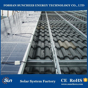 Residenziale sistema di energia solare 5KW 6kw; buona qualità saving solar power system per uso industriale - Product Image 2