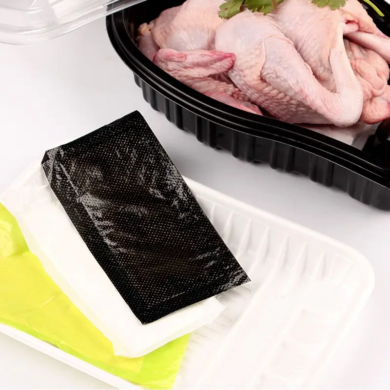 Venta al por mayor de alta calidad Sushi carne congelada de res enfriada absorbente Soaker Pad