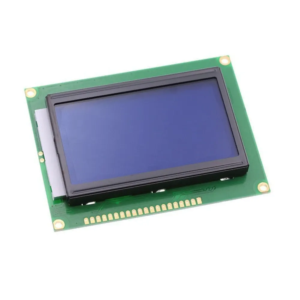 LCD 12864 <span class=keywords><strong>128x64</strong></span> 점 Graphic Blue Color 백라이트 ST7920 LCD Display Module 5 V 대 한 Robot Smart Car RC