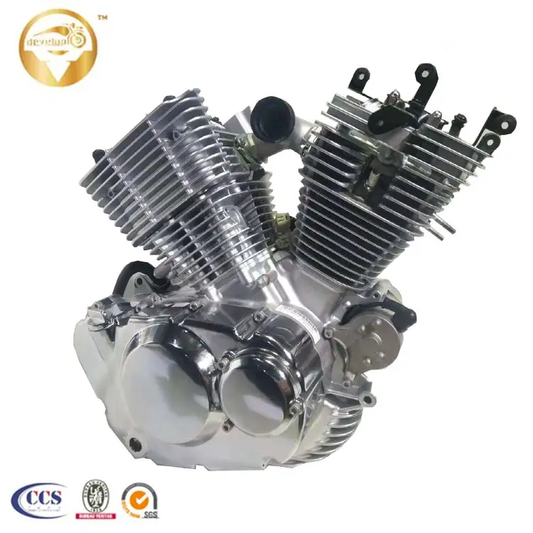 Penjualan Langsung Pabrik Mesin Sepeda Motor 250cc V-twin 2 Silinder