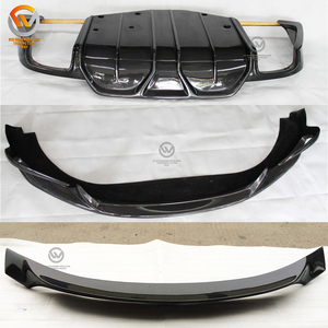 Kit Carrozzeria con Spoiler Anteriore, Minigonne Laterali e Diffusore Posteriore con Grembiule per <span class=keywords><strong>Maserati</strong></span> Ghibli Asp - Product Image 5