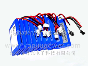 Batería de polímero de litio YJ 103759 11,1 V Paquete de batería Li-Ion crane control remoto de la batería 7,<span class=keywords><strong>2</strong></span> V - Product Image 6