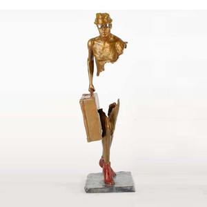 Statue française en métal, sculptures de <span class=keywords><strong>Voyage</strong></span> féminins, fabrication d'usine, pour décoration de maison, - Product Image 6