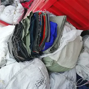 Bales 100% cotton mixed fabrics for apparels / garments / workwear