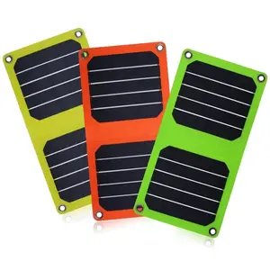 sunpower solar panel rechargeable 10W solar charger built in usb direct use